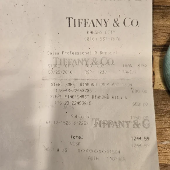 Tiffany & Co. Silver Mesh Ring - Picture 2 of 7